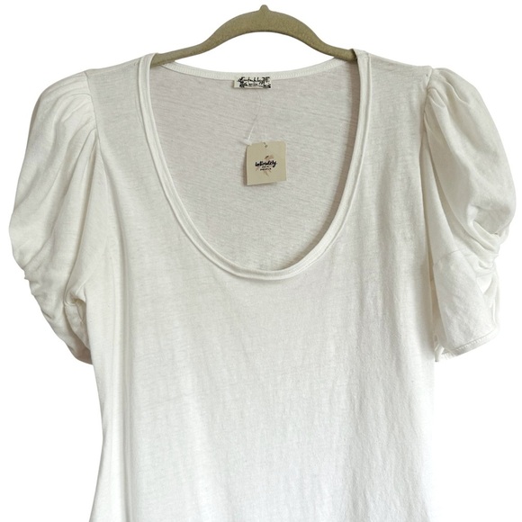 NWT FREE PEOPLE INTIMATELY PUFF SLEEVE BODYSUIT SIZE LARGE - Picture 8 of 16